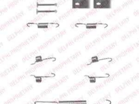 Set accesorii sabot de frana KIA CARENS I (FC) DELPHI LY1341