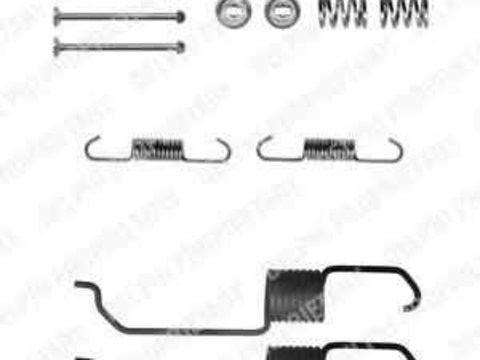 Set accesorii sabot de frana MAZDA MPV II (LW) DELPHI LY1319