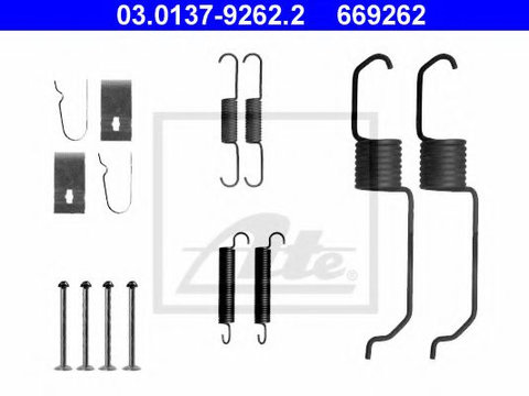 Set accesorii, sabot de frana MAZDA TRIBUTE (EP) (2000 - 2008) ATE 03.0137-9262.2