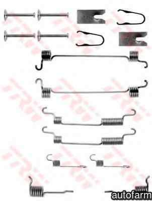 Set accesorii sabot de frana MG MG ZS Hatchback TRW SFK267