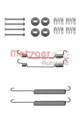 Set accesorii, sabot de frana NISSAN MISTRAL II (R20), FORD TRANSIT bus (FD_ _, FB_ _, FS_ _, FZ_ _, FC_ _), FORD TRANSIT Van (FA_ _) - METZGER 105-08