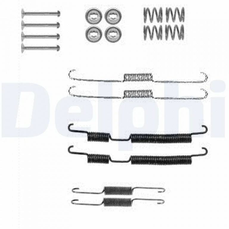 Set accesorii, sabot de frana pentru KIA CERATO I limuzina (LD) 2004-2009