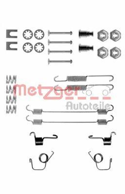 Set accesorii, sabot de frana PEUGEOT 106 (1A, 1C), PEUGEOT 205 (741A/C), PEUGEOT 205 Cabriolet (741B, 20D) - METZGER 105-0617