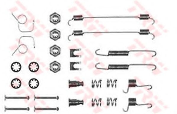 Set accesorii, sabot de frana PEUGEOT 106 I (1A, 1