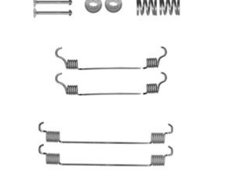 Set accesorii, sabot de frana PEUGEOT 107 (2005 - 2020) DELPHI LY1321
