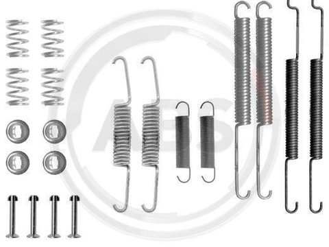 Set accesorii, sabot de frana puntea spate (0681Q ABS) AUDI,SEAT,VW