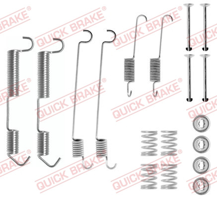 Set accesorii, sabot de frana puntea spate (1050646 QBK) BMW,SUZUKI