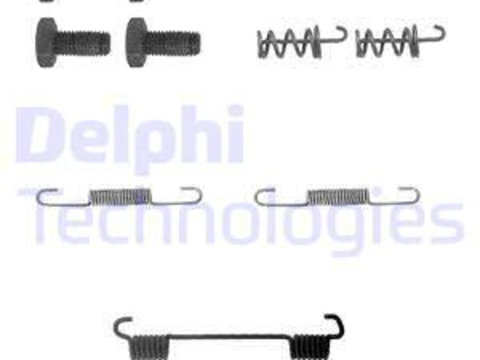 Set accesorii, sabot de frana puntea spate (LY1104 DELPHI) MERCEDES-BENZ