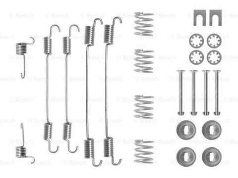 Set accesorii, sabot de frana puntea spate (1987475253 BOSCH) Citroen,DACIA,LADA,NISSAN,PEUGEOT,RENAULT