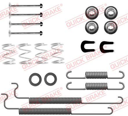 Set accesorii, sabot de frana QUICK BRAKE 105-0055 pentru CHEVROLET CRUZE hatchback (J405) 2017-2022