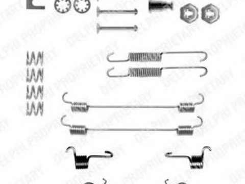 Set accesorii, sabot de frana RENAULT CLIO I (B/C57, 5/357) (1990 - 1998) DELPHI LY1040 piesa NOUA