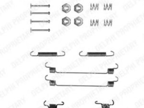 Set accesorii, sabot de frana RENAULT EXTRA caroserie (F40_, G40_), Citroen ZX (N2), ALFA ROMEO 145 (930) - DELPHI LY1112