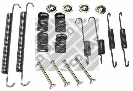 Set accesorii, sabot de frana RENAULT LAGUNA I Estate (K56_), RENAULT MEGANE I (BA0/1_), Citroen BERLINGO I caroserie (M_) - MAPCO 9152