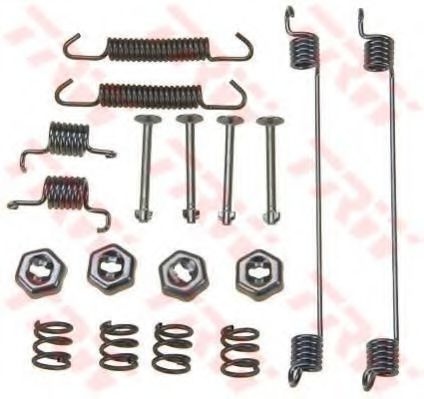 Set accesorii, sabot de frana RENAULT MEGANE I Sce