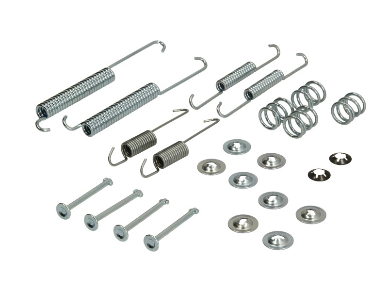 Set accesorii, sabot de frana Set de montaj pantofi de frana LUCAS VOLVO 440 460 850 CITROEN XSARA DACIA LOGAN LOGAN EXPRESS PEUGEOT 106 II 306 RENAULT LAGUNA I LOGAN I 1.0ALK-2.5D 08.88- DELPHI LY1180