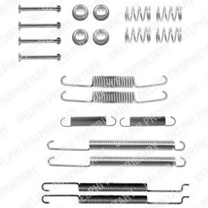 Set accesorii, sabot de frana SKODA ROOMSTER Praktik (5J) (2007 - 2015) DELPHI LY1206 piesa NOUA