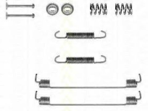 Set accesorii, sabot de frana SMART CABRIO (450), SMART CITY-COUPE (450), SMART CROSSBLADE (450) - TRISCAN 8105 232560