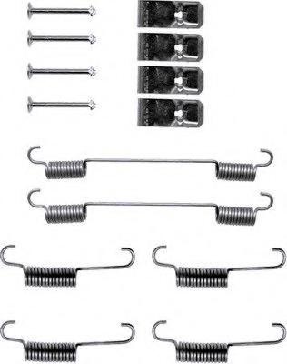 Set accesorii, sabot de frana SUZUKI SIERRA autoturism de teren, deschis, SUZUKI SAMURAI, SUZUKI SJ 410 - TEXTAR 97008800