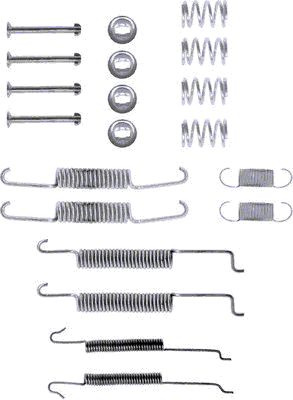 Set accesorii, sabot de frana TEXTAR 97006500 pentru masina SKODA FABIA III combi (NJ5) 2014 2015 2016 2017 2018 2019 2020 2021 2022