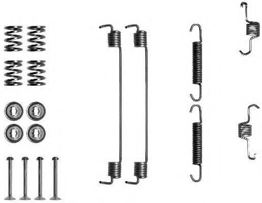 Set accesorii saboti de frana DACIA LOGAN MCV (KS_) (2007 - 2016) Textar 97031000