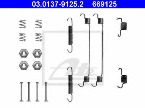 Set accesorii saboti de frana FIAT BRAVA (182) (1995 - 2003) ATE 03.0137-9125.2