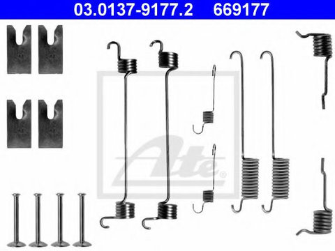 Set accesorii saboti de frana FORD ESCORT CLASSIC Turnier (ANL) (1999 - 2000) ATE 03.0137-9177.2