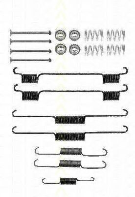 Set accesorii saboti de frana HYUNDAI SANTA FÉ I (SM) (2000 - 2006) TRISCAN 8105 182002