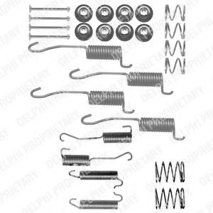 Set accesorii saboti de frana IVECO DAILY II bus (1989 - 1999) DELPHI LY1260