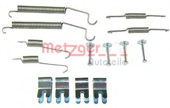 Set accesorii saboti de frana MITSUBISHI COLT VI (Z3_A, Z2_A) (2002 - 2012) METZGER 105-0891