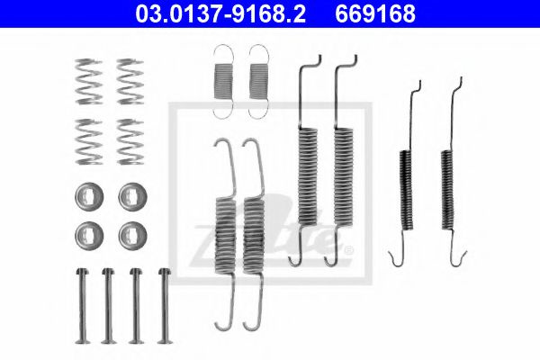 Set accesorii saboti de frana SKODA FELICIA   pic