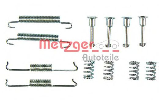 Set accesorii saboti frana de mana BMW X3 (E83) (2004 - 2011) METZGER 105-0841