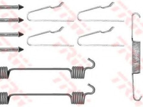 Set accesorii saboti frana de mana MERCEDES M-CLASS (W163) (1998 - 2005) TRW SFK346