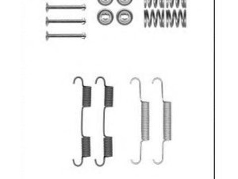 Set accesorii saboti frana de mana NISSAN MURANO (Z50) (2003 - 2016) DELPHI LY1385
