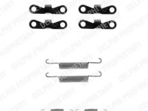 Set accesorii saboti frana de mana VOLVO 850 (LS) (1991 - 1997) DELPHI LY1201