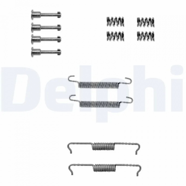 Set accesorii saboti frana Delphi AUDI Q7 Van (4LB) 2006-2015 - LY1330
