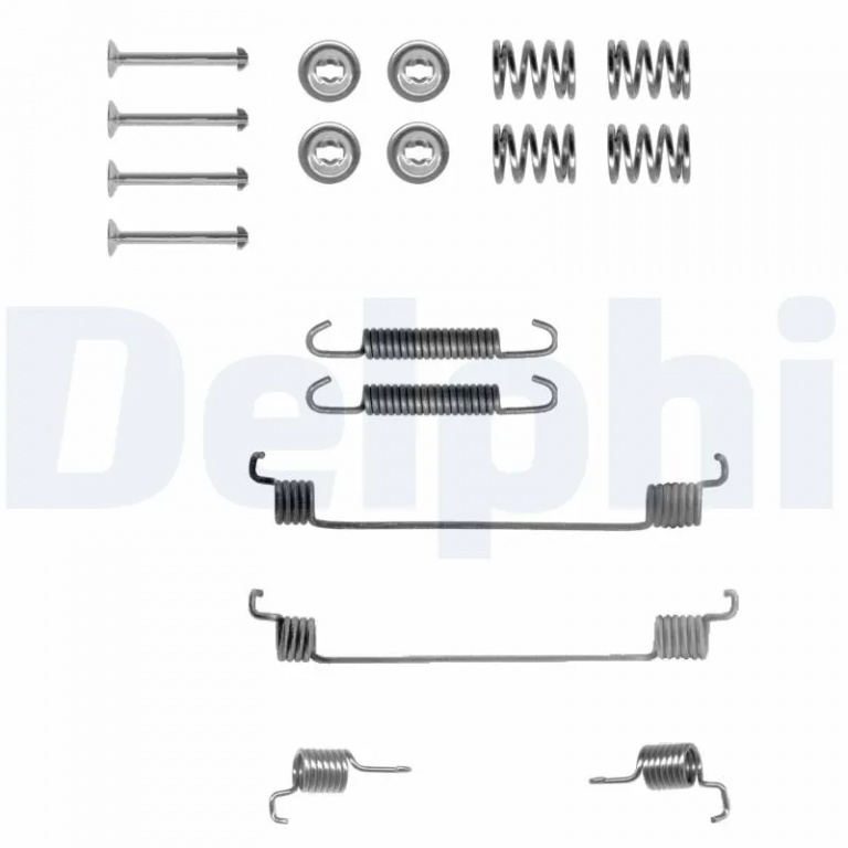 Set accesorii saboti frana Delphi FORD KA (RU8) 2008-2016 - LY1061