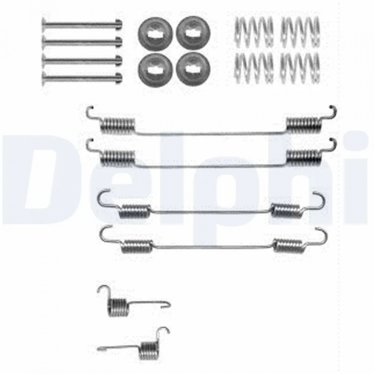 Set accesorii saboti frana Delphi RENAULT KADJAR (HA_, HL_) 2015-2020 - LY1378