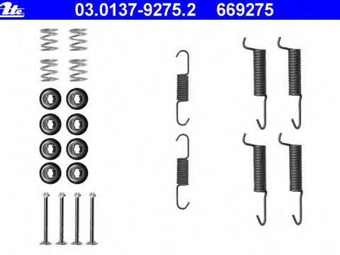 Set accesorii saboti frana parcare 03 0137-9275 2 ATE pentru Mitsubishi Montero Mitsubishi Pajero Mitsubishi Pajeroshogun Mitsubishi Shogun