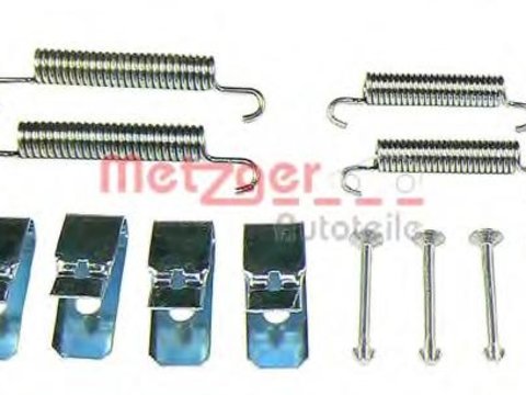 Set accesorii, saboti frana parcare CHRYSLER NEON limuzina (PL), CHRYSLER STRATUS limuzina (JA), CHRYSLER STRATUS Cabriolet (JX) - METZGER 105-0890