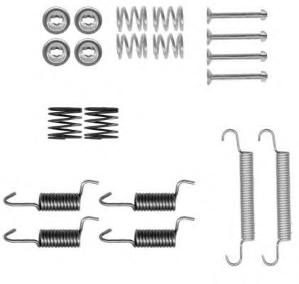 set accesorii, saboti frana parcare HYUN