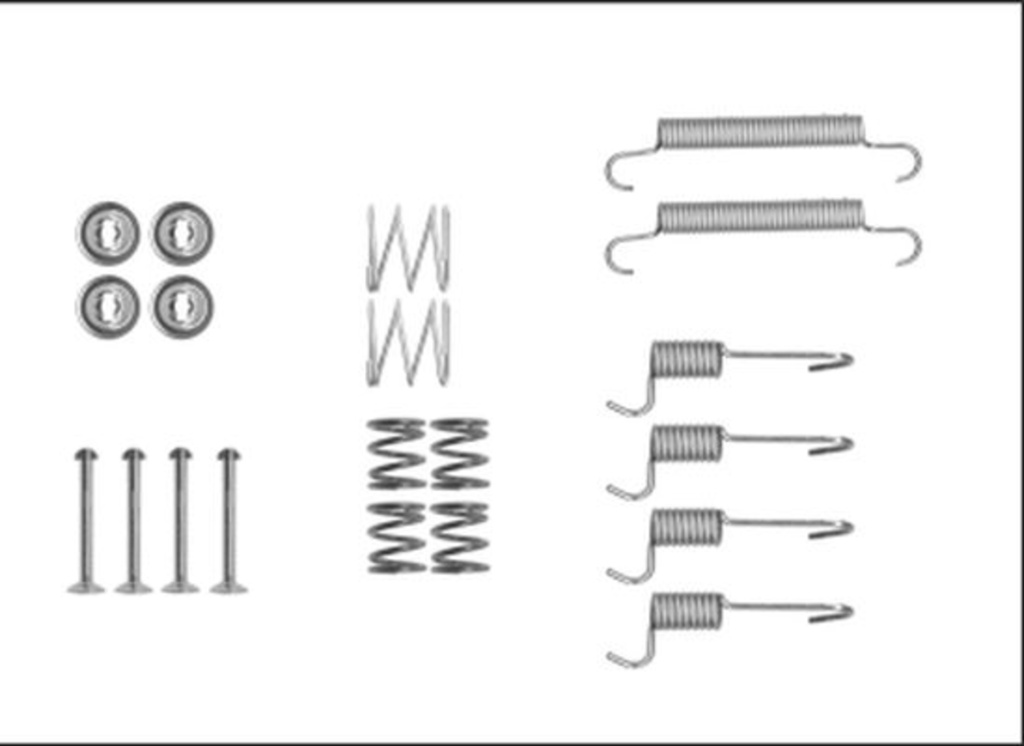 Set accesorii saboti frana parcare # Kia Rio 2005 2006 2007 2008 2009 2010 2011 2012 2013 2014 2015 2016 2017 2018 2019 2020 2021 2022 2023 2024 2025 # 97042400 # TEXTAR