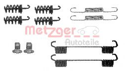 Set accesorii, saboti frana parcare MERCEDES-BENZ CLC-CLASS (CL203) (2008 - 2011) METZGER 105-0874