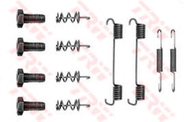 Set accesorii, saboti frana parcare MERCEDES C-CLASS T-Model (S203) (2001 - 2007) TRW SFK109 piesa NOUA