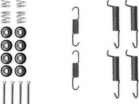 Set accesorii, saboti frana parcare MITSUBISHI SHOGUN II (V3_W, V2_W, V4_W), MITSUBISHI SHOGUN III autoturism de teren, deschis (V6_W, V7_W), Mitsubishi