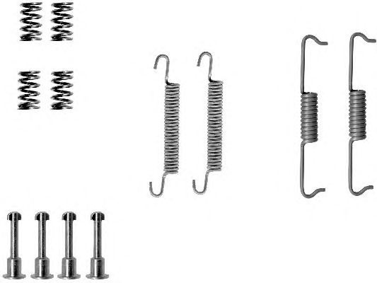 Set accesorii saboti frana parcare PORSCHE CAYENNE - Cod intern: W20155727 - LIVRARE DIN STOC in 24 ore!!!