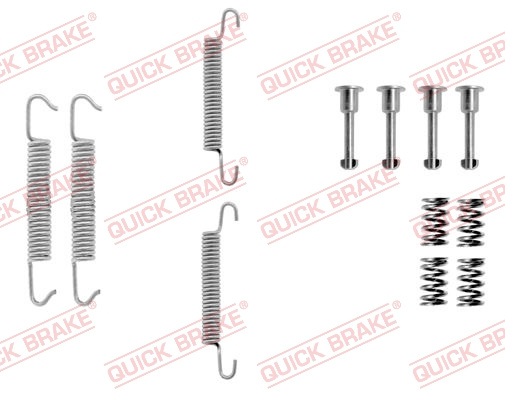 Set accesorii, saboti frana parcare puntea spate (1050621 QBK) BMW,MINI