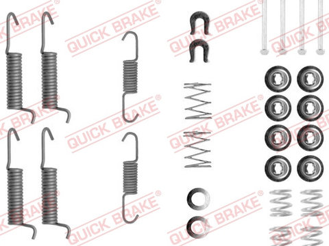 Set accesorii, saboti frana parcare puntea spate (1050821 QBK) MITSUBISHI