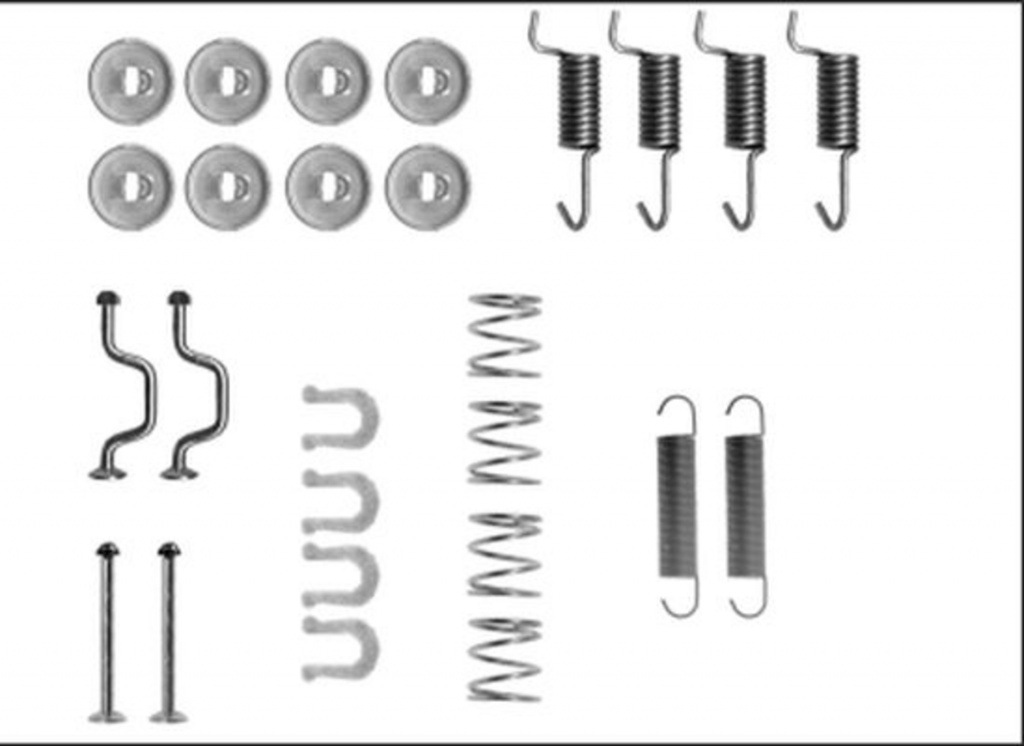 Set accesorii saboti frana parcare # Toyota Carina