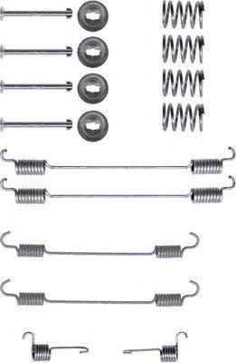 Set accesorii saboti frana PEUGEOT 206+ (T3E) - Cod intern: W20155664 - LIVRARE DIN STOC in 24 ore!!!