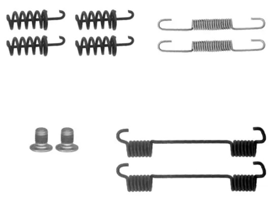 Set accesorii saboti frana Textar MERCEDES-BENZ VITO caroserie (W447) 2014-2025 - 97038300